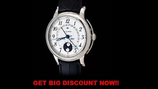 SALE Leroy Men's Watch Osmior 18K White Gold Retrograde Perpetual Calendar LL102/1