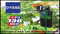 Odyssea CFS 130 Hang on Filter, Planted Tank, Aquascape