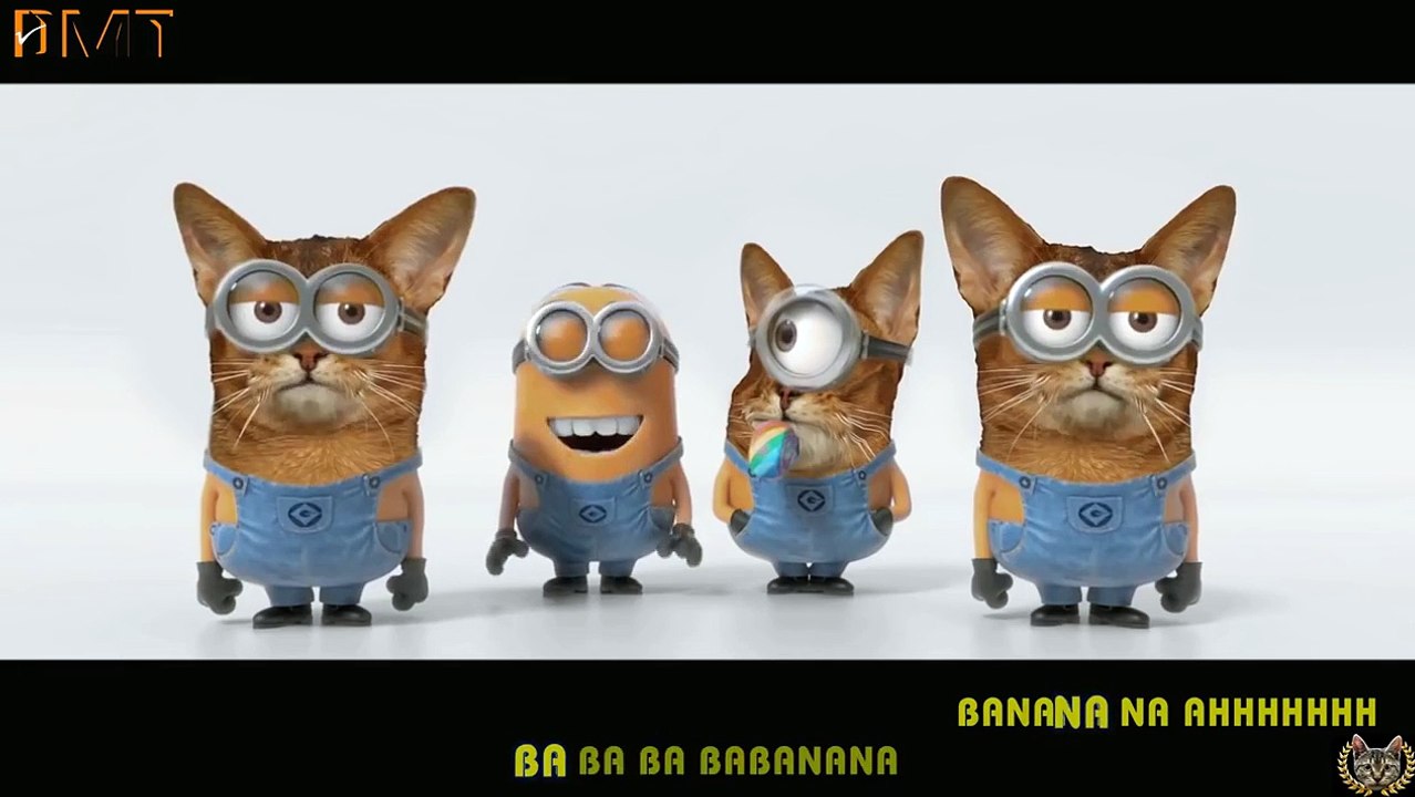 [Engsub] Despicable Me 2 - Minions Banana Song (Cats Version)