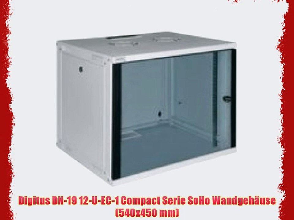 Digitus DN-19 12-U-EC-1 Compact Serie SoHo Wandgeh?use (540x450 mm)