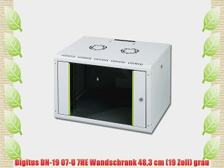 Digitus DN-19 07-U 7HE Wandschrank 483 cm (19 Zoll) grau