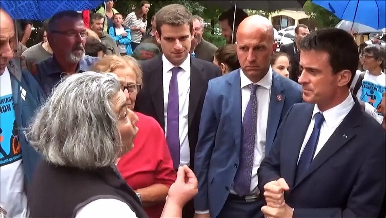 Manuel Valls à La Grave : "Je ne vous laisserai pas tomber"
