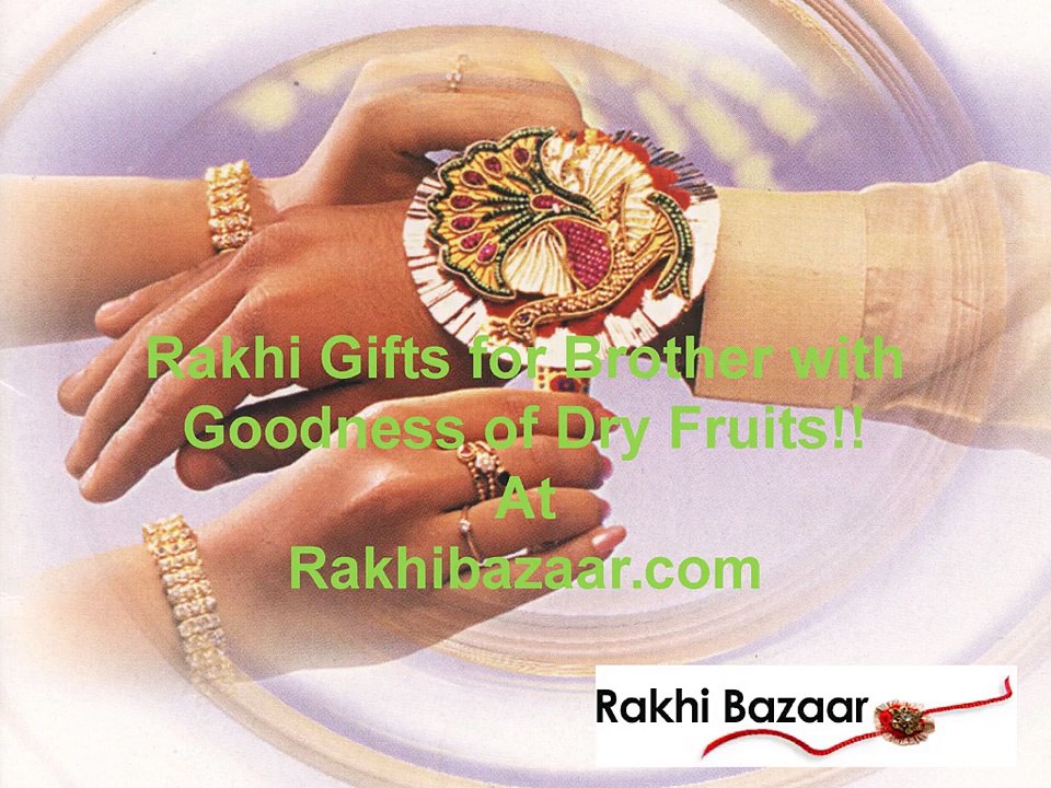 Rakhi Gifts for Brother with Goodness of Dry Fruits!!