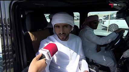 لقاء مشعل الشمري مع الشيخ حمدان بن محمد بن راشد ال مكتوم