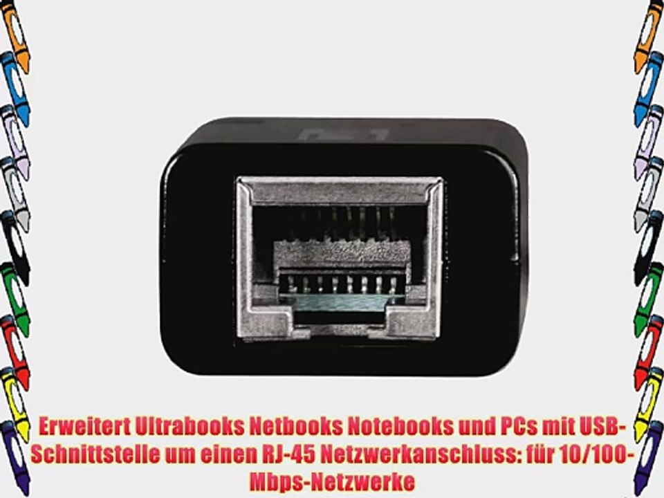 Hama Fast-Ethernet-Adapter (10/100Mbps USB 2.0)