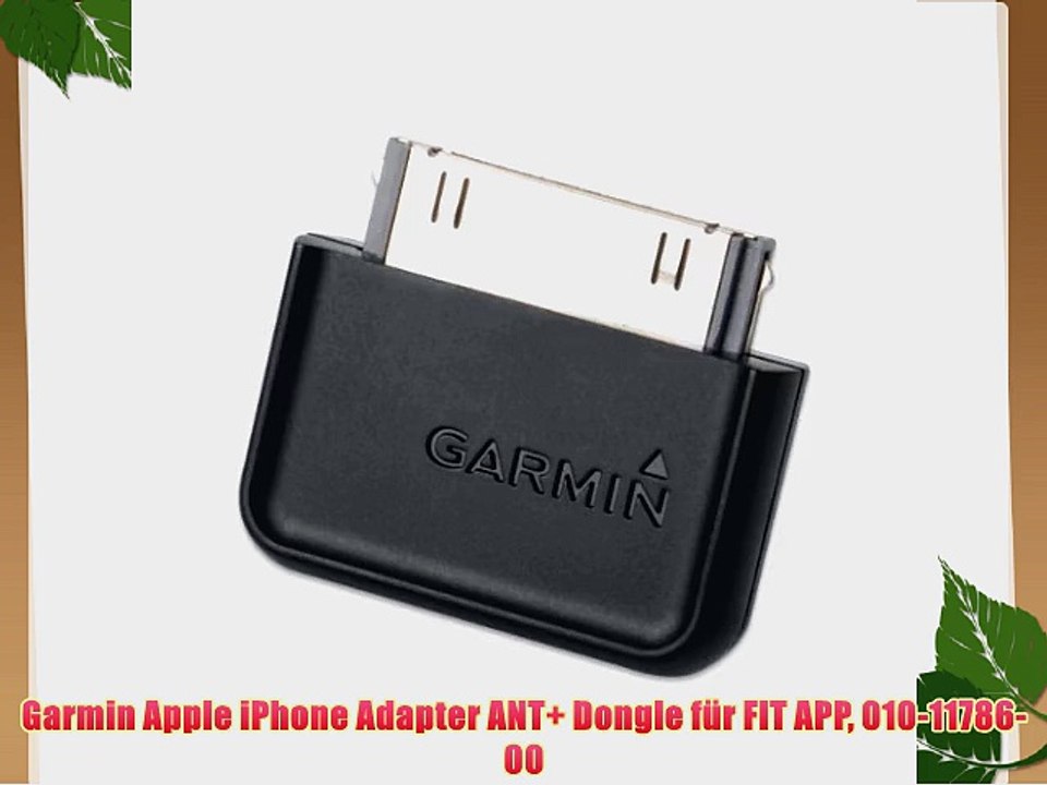 Garmin Apple iPhone Adapter ANT  Dongle f?r FIT APP 010-11786-00