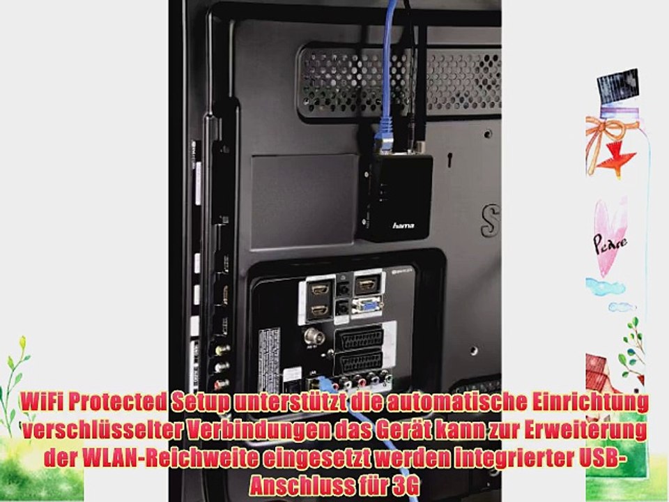 Hama N150 3in1-WLAN-Adapter 24 GHz