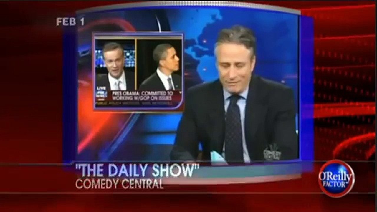 Bill O'Reilly debates Jon Stewart about Fox News.