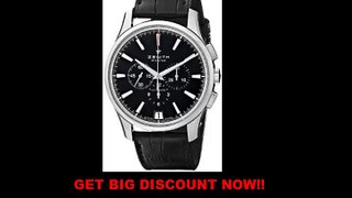 UNBOXING Zenith Men's 032110400.22C El Primero Analog Display Swiss Automatic Black Watch