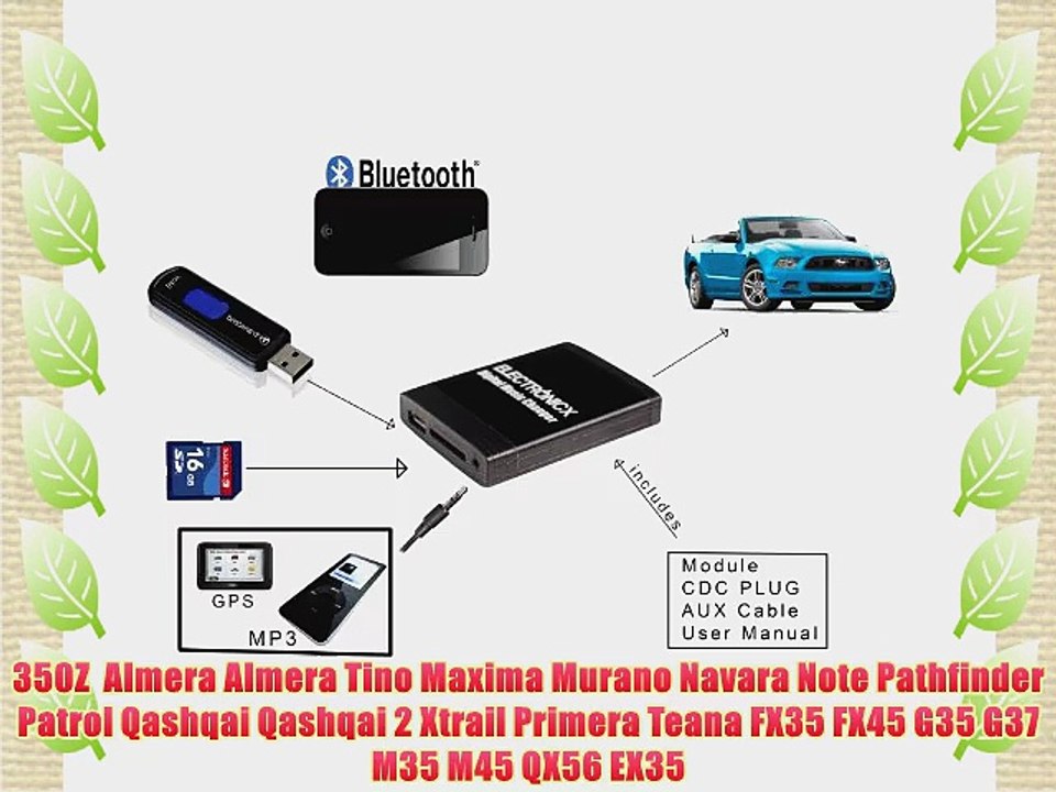 USB MP3 AUX SD CD Adapter Wechsler NIS