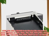 LEICKE DUAL SATA 2.HDD/SSD Serial Ultrabay Slim Adapter fuer Lenovo Thinkpad z.B. T400 T400s