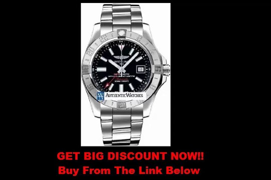 REVIEW Breitling Avenger II GMT Mens Watch A3239011/BC35