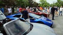 Nashville Cars and Coffee June 2014 (Aventador, Murcielago SV, McLaren)