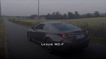 Lexus RC-F accélération & son moteur (engine sound)
