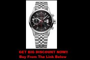 SPECIAL PRICE Raymond Weil Freelancer Black Dial Chronograph Stainless Steel Automatic Mens Watch 7730-ST-20041