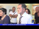 BARLETTA | La visita dell'ex premier Romano Prodi