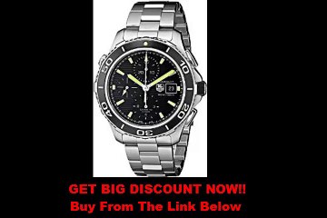 DISCOUNT TAG Heuer Men's CAK2111.BA0833 Analog Display Automatic Self Wind Silver Watch