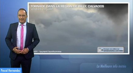 Tornade et orages en Normandie