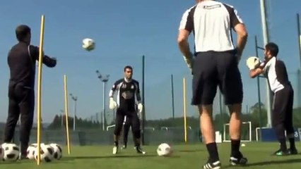 Spécifique gardien ; Vitesse de réaction par José Sambade (La Corogne).