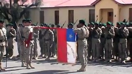 Juramento a la bandera Regimiento Reforzado Nº1 Calama 2012