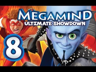 Megamind: Ultimate Showdown Walkthrough Part 8 (PS3, X360) Level 8 - The Overpass