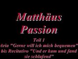 Matthäus Passion Teil 1 Aria