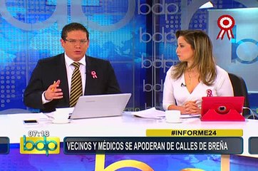 Vecinos se apoderan de calles de Breña:  personas afirman que áreas le pertenecen