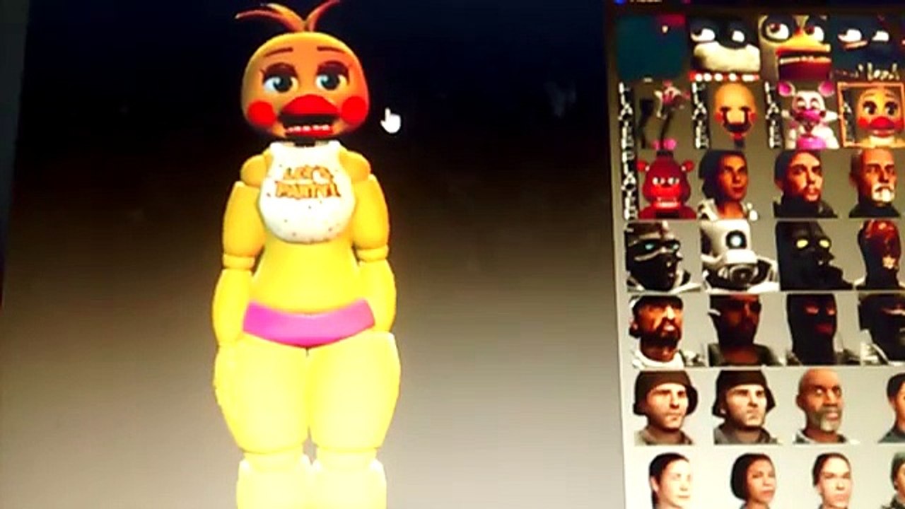 Funny fnaf skin (warning random Elsa !)