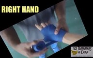 HOW TO WRAP HANDS FOR BOXING KICK BOXING MUAY THAI MMA. HOW TO WRAP YOUR HANDS