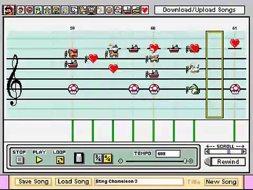 Sting Chameleon (Rock Roll & Bass Remix) - Megaman X : Mario Paint Orchestra