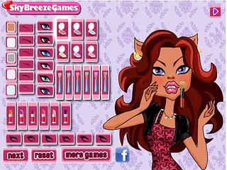 Monster High Maquillaje Clawdeen Wolf