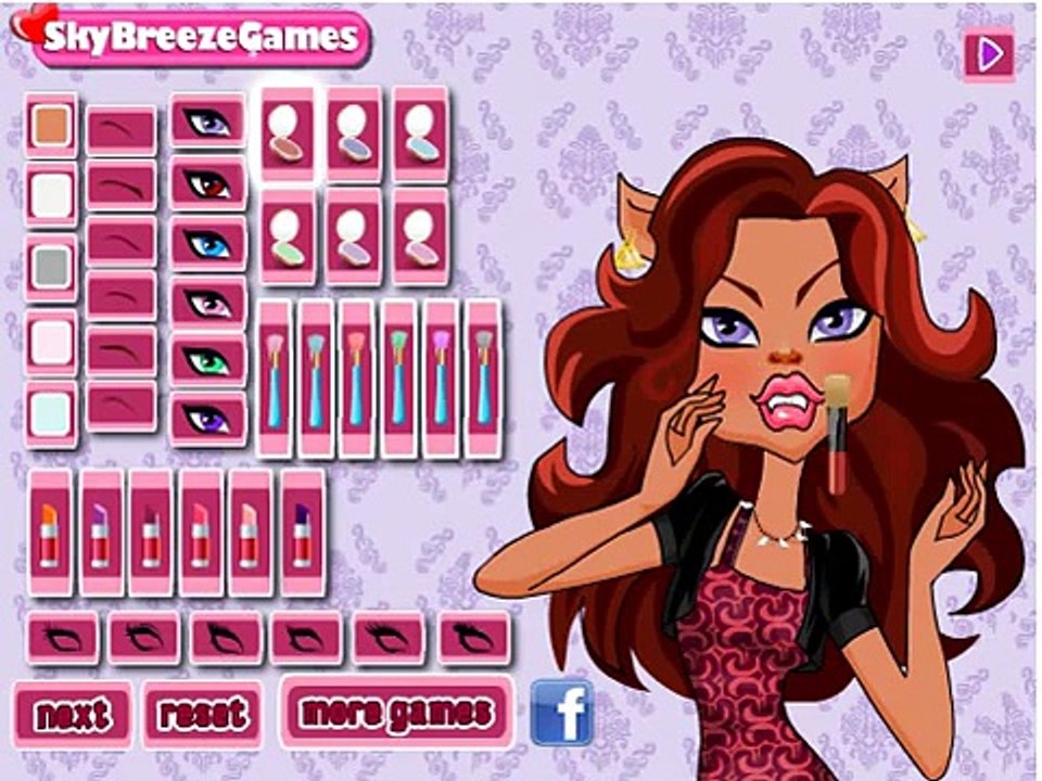 Monster High Maquillaje Clawdeen Wolf