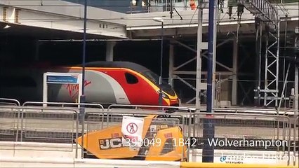 Trains at Birmingham New Street 28/09/2013