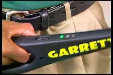 Garrett Super Wand security hand held metal detector at Regton Ltd.