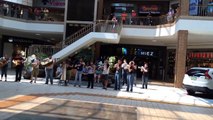 Mariachi Nuevo Santander Mall Flash Mob
