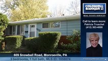Homes for sale 609 Snowball Road Monroeville PA 15146 Coldwell Banker Real Estate Services