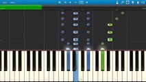 Shakira 'Dare' (La La La) FIFA Brazil World Cup Song Piano Tutorial Synthesia How to play