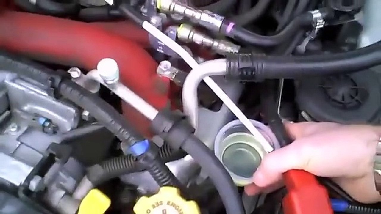 Remove Carbon Deposits from Subaru Sti using Sea Foam