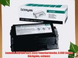 Lexmark 12A7400 E321 E323 Tonerkartusche 3.000 Seiten R?ckgabe schwarz