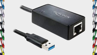 Delock Adapter USB 3.0 an Gigabit LAN 10/100/1000 Mb/s