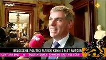 PowNews - Rutger Castricum op bezoek bij de Belgische Politiek