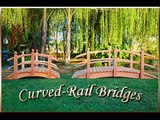 Woodworker of Dreams Builds Garden Bridge  for you !