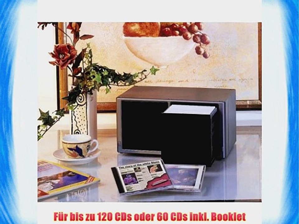 Hama CD-Box Magic Touch 120 Silber
