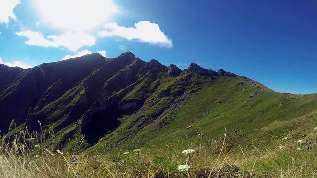Crêtes du Puy de Sancy - Time-laps