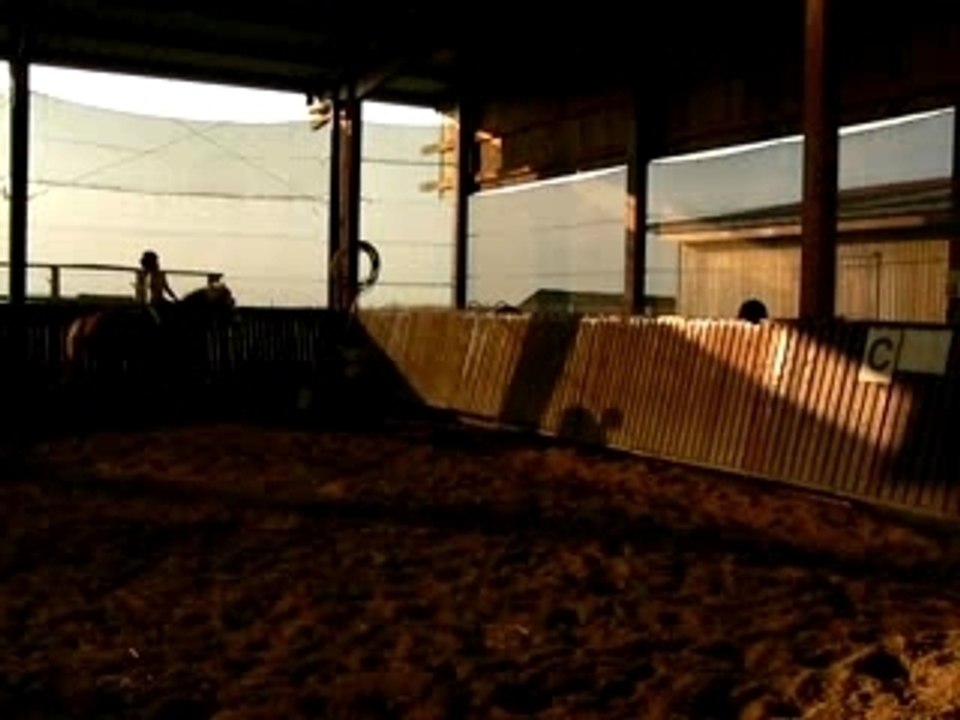 Auriane au galop