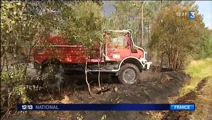 Incendie en Gironde : des centaines d'habitants évacués