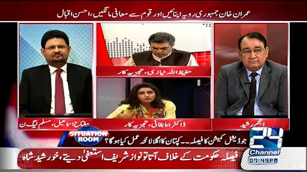 All those parties who are criticizing Imran khan were also saying Election were rigged by Huma Baqai