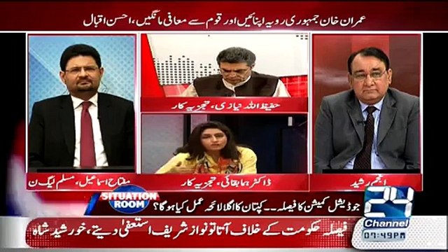 All those parties who are criticizing Imran khan were also saying Election were rigged by Huma Baqai