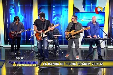 La banda de Pedro Suárez Vertiz anuncia presentaciones en provincias