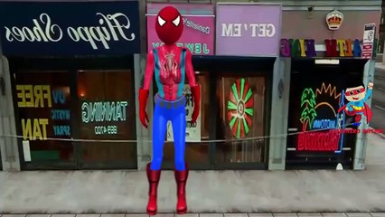 SuperHero Rhymes   Finger Family Rhymes for Kids   Spiderman Cartoon   Finger Family Rhymes